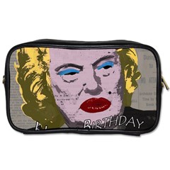 Happy Birthday Mr  President  Toiletries Bags by Valentinaart