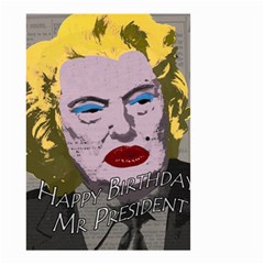 Happy Birthday Mr  President  Small Garden Flag (two Sides) by Valentinaart