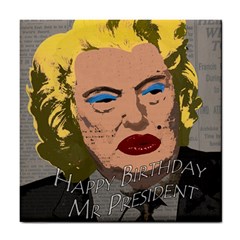 Happy Birthday Mr  President  Tile Coasters by Valentinaart