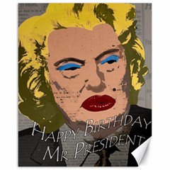 Happy Birthday Mr  President  Canvas 16  X 20   by Valentinaart