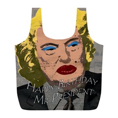 Happy Birthday Mr  President  Full Print Recycle Bags (l) 