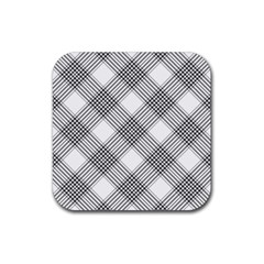 Pattern Rubber Coaster (square)  by Valentinaart