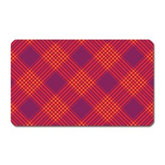 Pattern Magnet (rectangular) by Valentinaart