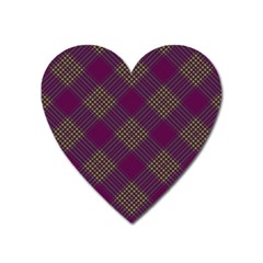 Pattern Heart Magnet by Valentinaart