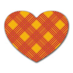 Pattern Heart Mousepads