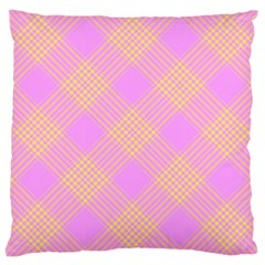 Pattern Large Cushion Case (two Sides) by Valentinaart