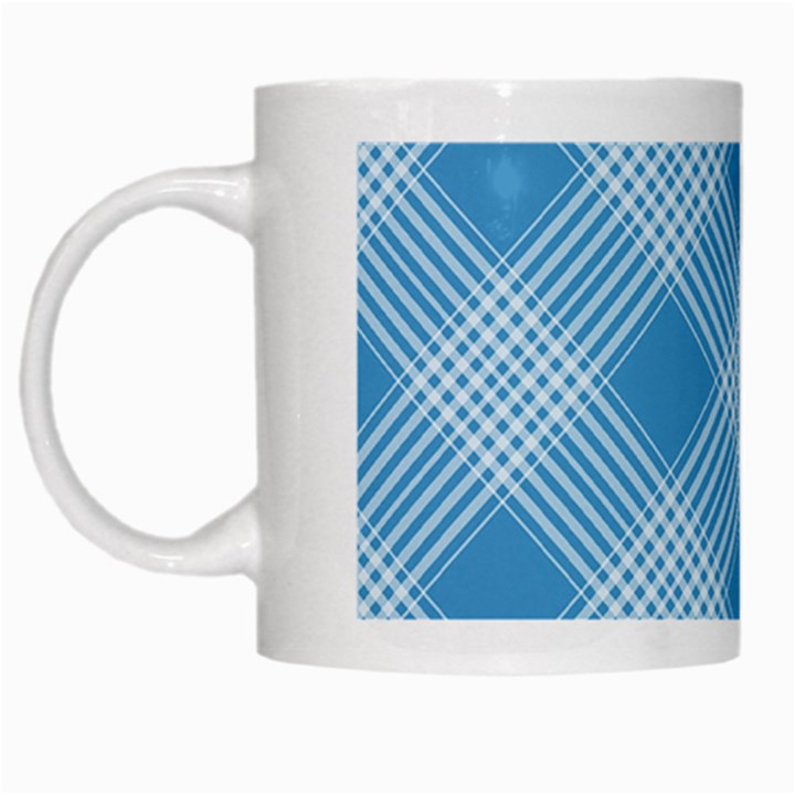 Pattern White Mugs