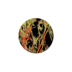 Artistic Effect Fractal Forest Background Golf Ball Marker by Simbadda