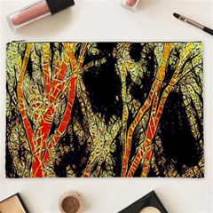 Artistic Effect Fractal Forest Background Cosmetic Bag (xxl)  by Simbadda