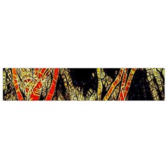 Artistic Effect Fractal Forest Background Flano Scarf (small) by Simbadda