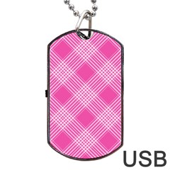 Pattern Dog Tag Usb Flash (two Sides)