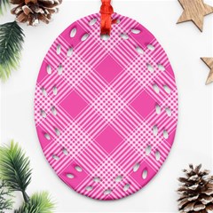 Pattern Oval Filigree Ornament (two Sides) by Valentinaart