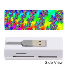 Digital Rainbow Fractal Memory Card Reader (stick)  by Simbadda