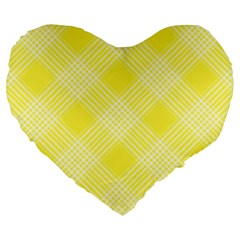 Pattern Large 19  Premium Heart Shape Cushions