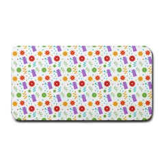 Decorative Spring Flower Pattern Medium Bar Mats by TastefulDesigns