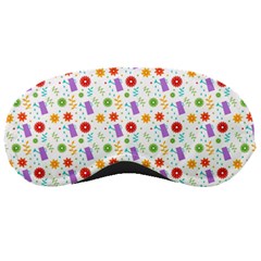 Decorative Spring Flower Pattern Sleeping Masks by TastefulDesigns