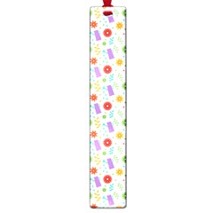 Decorative Spring Flower Pattern Large Book Marks by TastefulDesigns