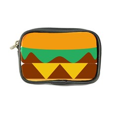 Hamburger Bread Food Cheese Coin Purse by Simbadda