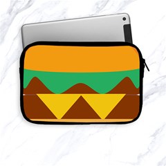 Hamburger Bread Food Cheese Apple Ipad Mini Zipper Cases by Simbadda