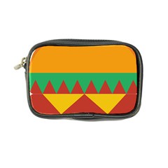 Burger Bread Food Cheese Vegetable Coin Purse by Simbadda