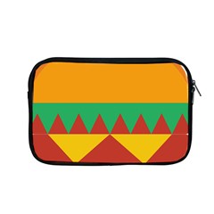 Burger Bread Food Cheese Vegetable Apple Macbook Pro 13  Zipper Case by Simbadda