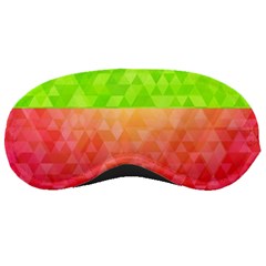 Colorful Abstract Triangles Pattern  Sleeping Masks