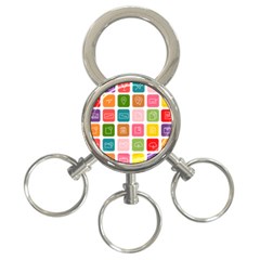 Icons Vector 3-ring Key Chains by Simbadda