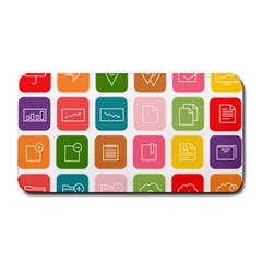 Icons Vector Medium Bar Mats by Simbadda