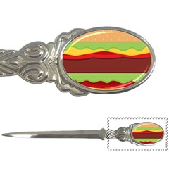 Vector Burger Time Background Letter Openers