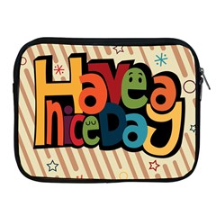 Have A Nice Happiness Happy Day Apple Ipad 2/3/4 Zipper Cases