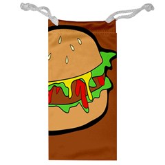 Burger Double Jewelry Bag by Simbadda