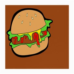 Burger Double Medium Glasses Cloth (2-side) by Simbadda