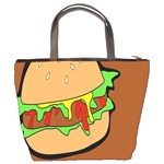 Burger Double Bucket Bags Back