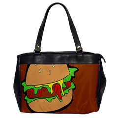 Burger Double Office Handbags