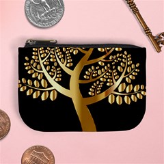 Abstract Art Floral Forest Mini Coin Purses by Simbadda