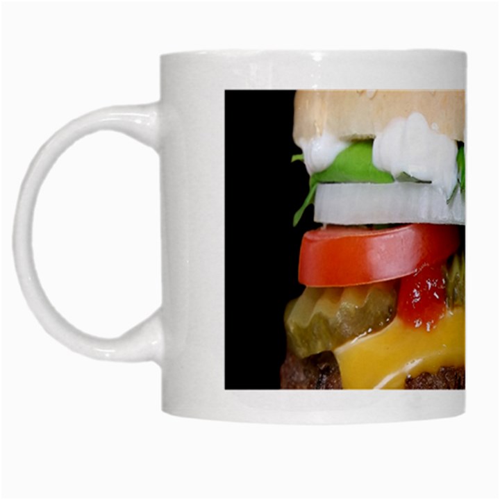 Abstract Barbeque Bbq Beauty Beef White Mugs