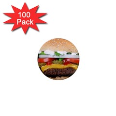 Abstract Barbeque Bbq Beauty Beef 1  Mini Magnets (100 Pack) 