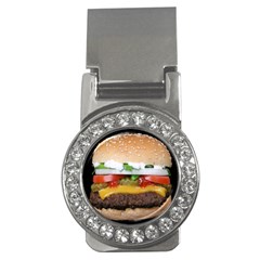 Abstract Barbeque Bbq Beauty Beef Money Clips (cz)  by Simbadda