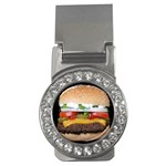 Abstract Barbeque Bbq Beauty Beef Money Clips (CZ)  Front