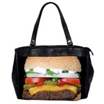 Abstract Barbeque Bbq Beauty Beef Office Handbags (2 Sides)  Front