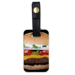 Abstract Barbeque Bbq Beauty Beef Luggage Tags (one Side)  by Simbadda