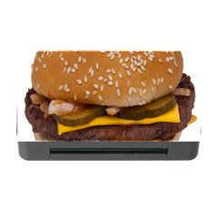 Cheeseburger On Sesame Seed Bun Memory Card Reader With Cf by Simbadda