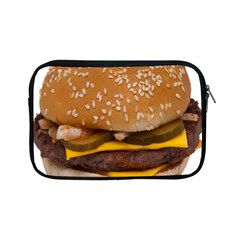 Cheeseburger On Sesame Seed Bun Apple Ipad Mini Zipper Cases by Simbadda