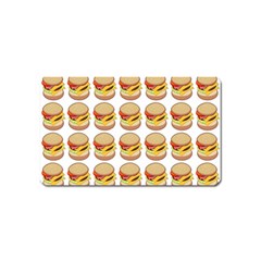 Hamburger Pattern Magnet (Name Card)