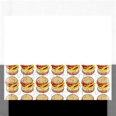 Hamburger Pattern Rectangular Jigsaw Puzzl