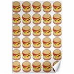 Hamburger Pattern Canvas 12  x 18   11.88 x17.36  Canvas - 1