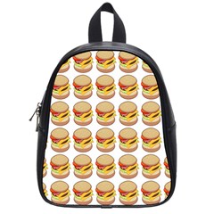 Hamburger Pattern School Bags (small)  by Simbadda