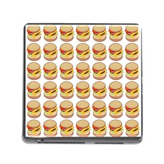 Hamburger Pattern Memory Card Reader (square) by Simbadda