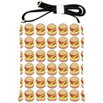 Hamburger Pattern Shoulder Sling Bags Front