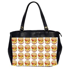 Hamburger Pattern Office Handbags (2 Sides) 